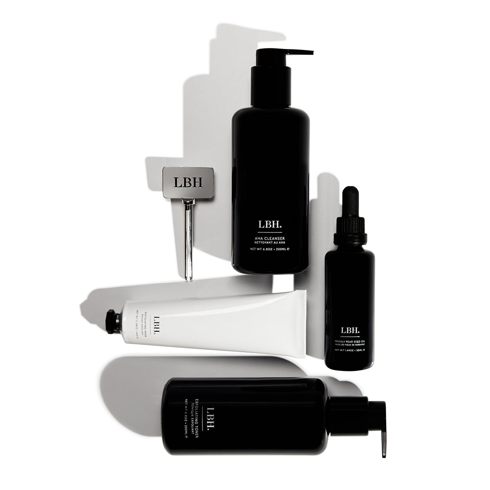 LBH Skincare product offerings